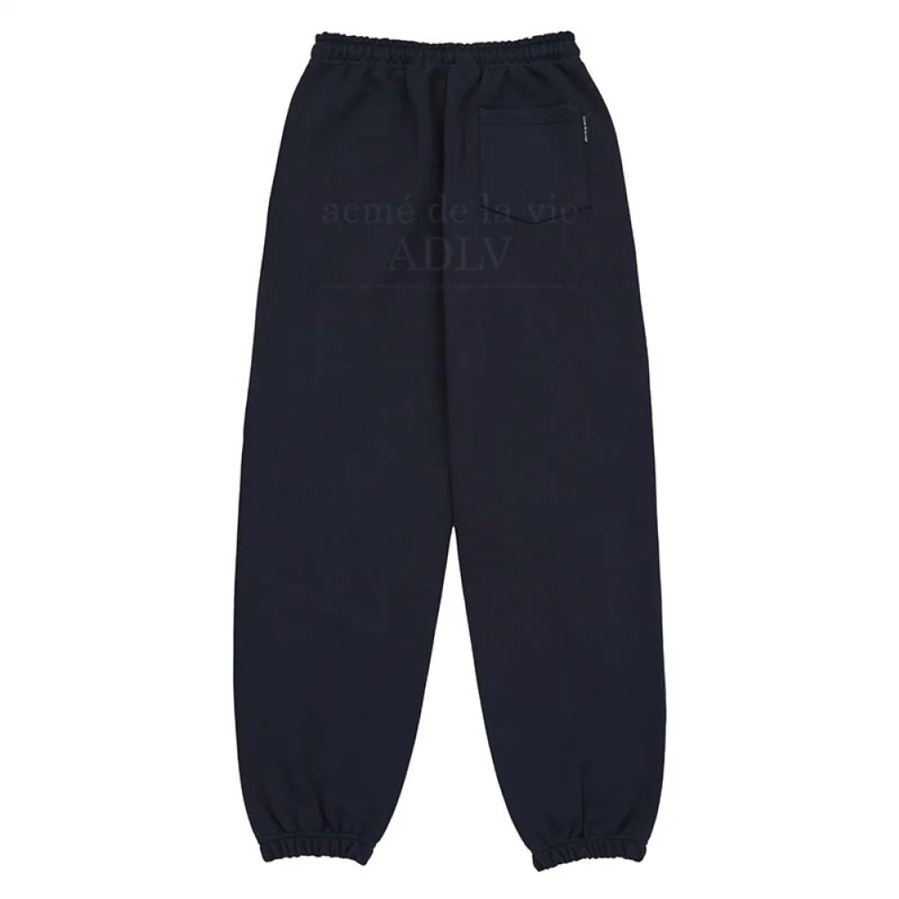 A LOGO SYMBOL PRINTING TRAINING PANTS NAVY - Image 2