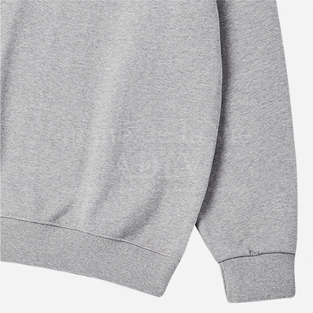 [acm¨¦ de la vie X HOSHI] BOX BASIC LOGO SWEATSHIRT MELANGE - Image 6
