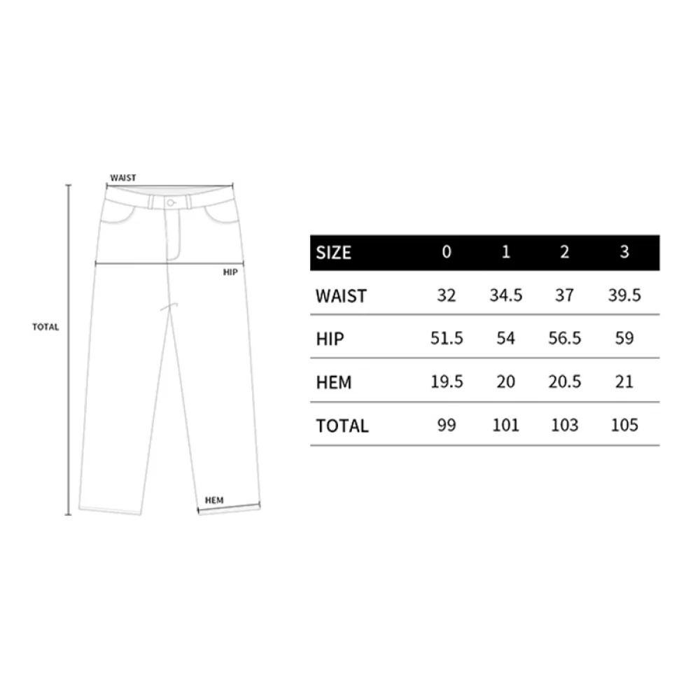 [acm¨¦ de la vie X HOSHI] OVERSIZE SET UP KNIT PANTS BLACK - Image 3