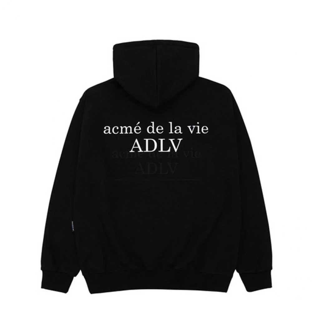 ADLV BABY FACE HOODIE BLACK BUBBLE - Image 2