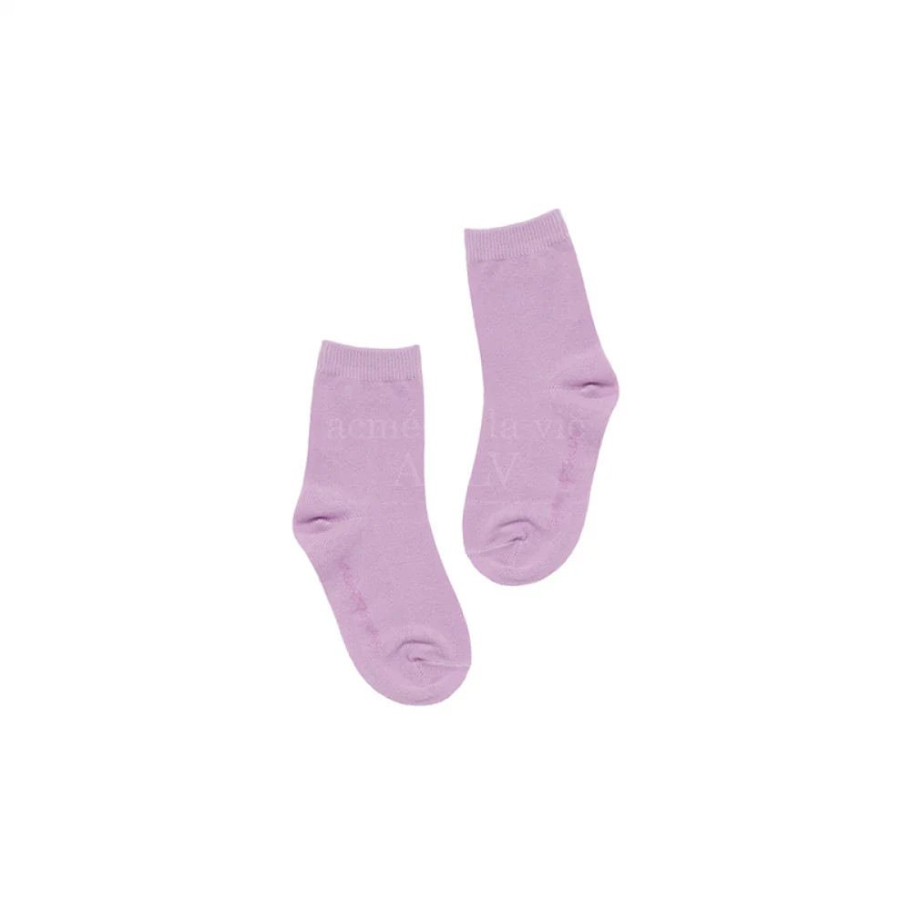 ADLV KIDS SOCKS LIGHT PURPLE - Image 2