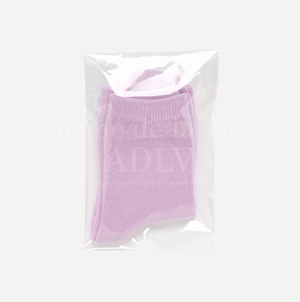ADLV KIDS SOCKS LIGHT PURPLE - Image 3