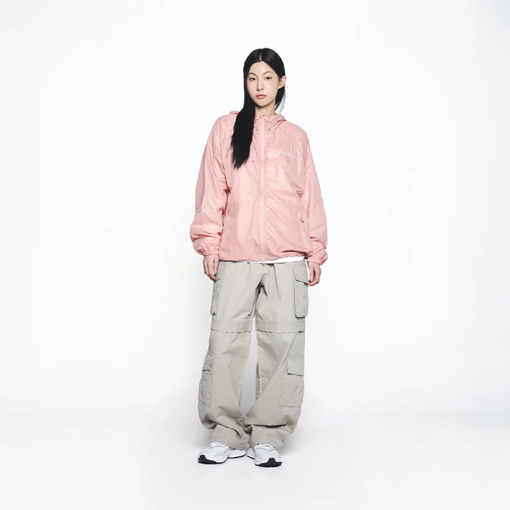 ADLV RAGLAN WINDBREAKER JACKET LIGHT PINK - Image 4