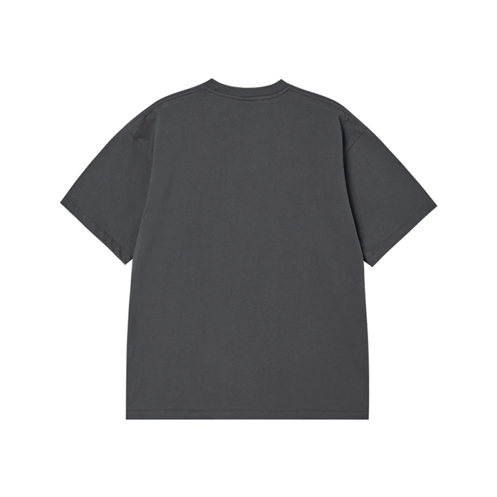 ADLV UNIVERSE LOGO SHORT SLEEVE T-SHIRT CHARCOAL - Image 2