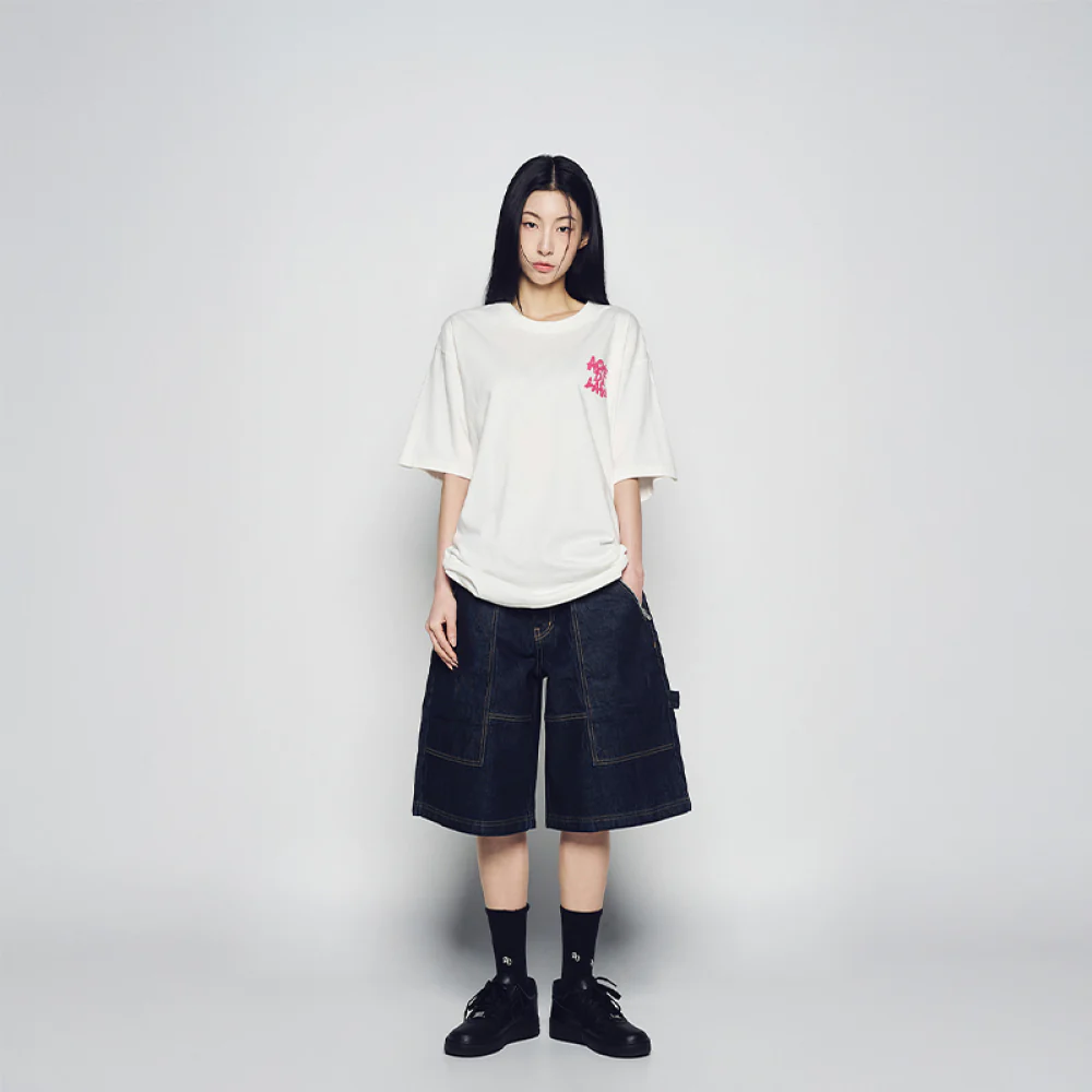 ALIEN UNIVERSE SHORT SLEEVE T-SHIRT CREAM - Image 3