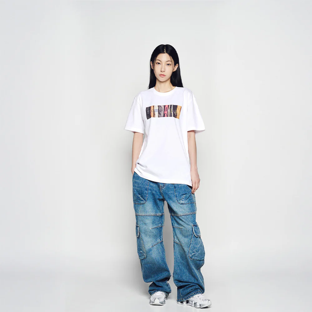 ARCHIVE LOGO SHORT SLEEVE T-SHIRT WHITE - Image 4