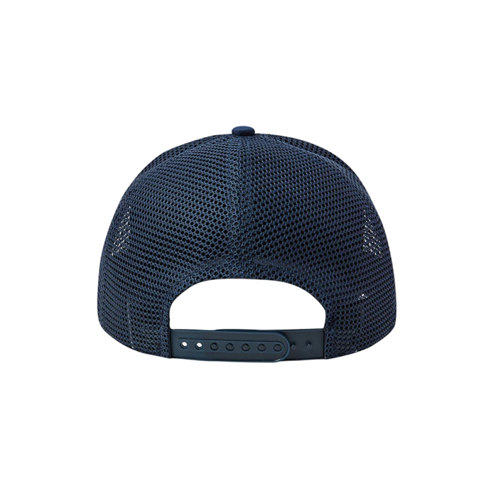 ARTWORK MESH TRUCKER BALL CAP NAVY - Image 2