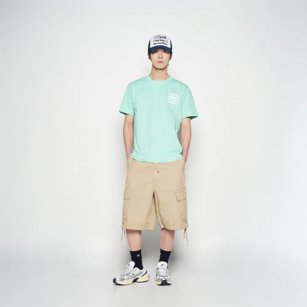 ARTWORK MESH TRUCKER BALL CAP NAVY - Image 3