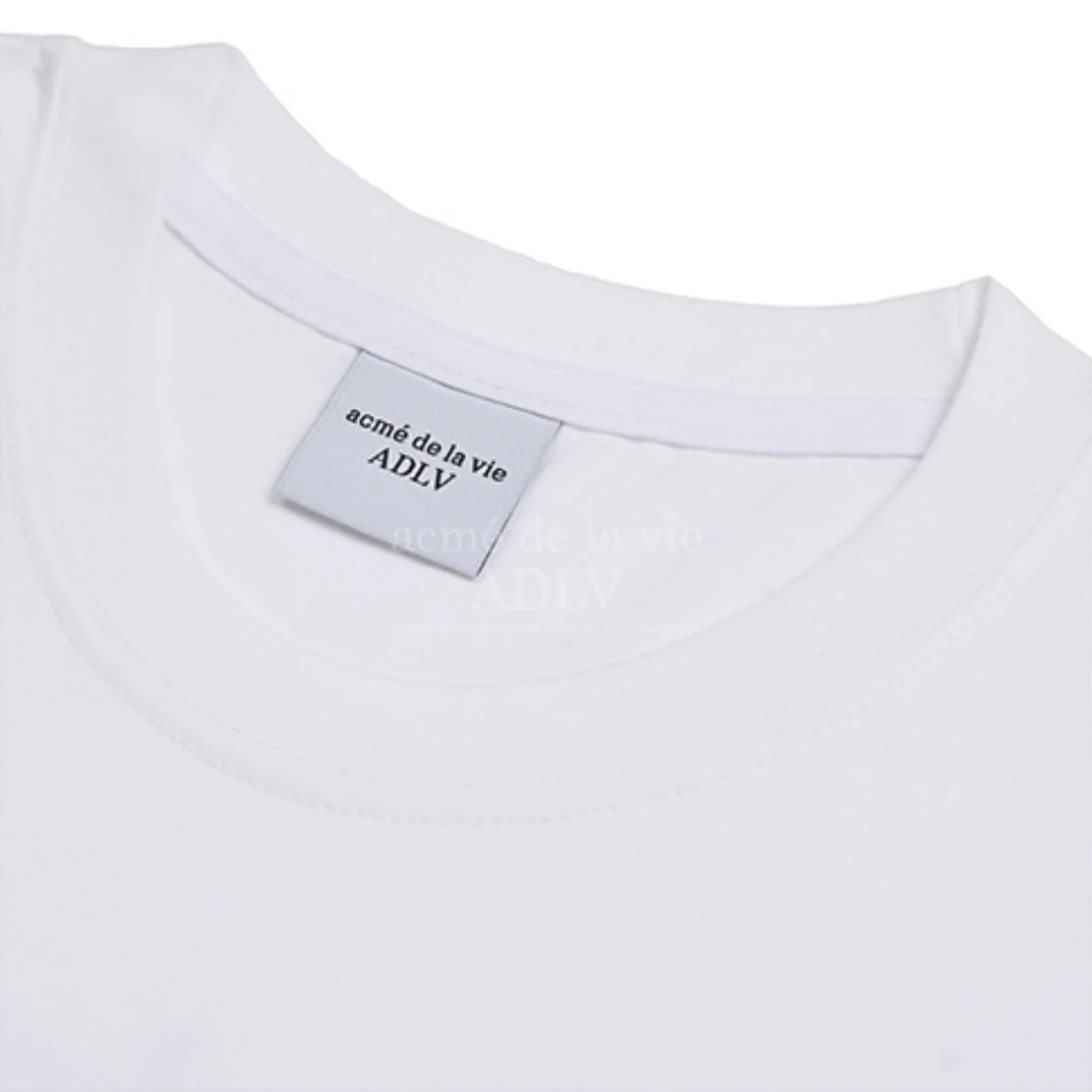 BABY FACE NATURE PATTERN JACKET BOY SHORT SLEEVE T-SHIRT WHITE - Image 3