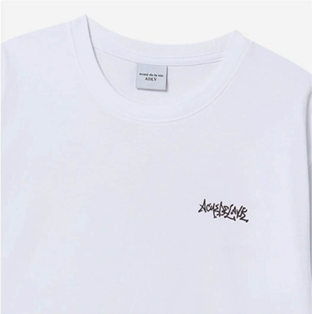 BLUR RABBIT SHORT SLEEVE T-SHIRT WHITE - Image 4