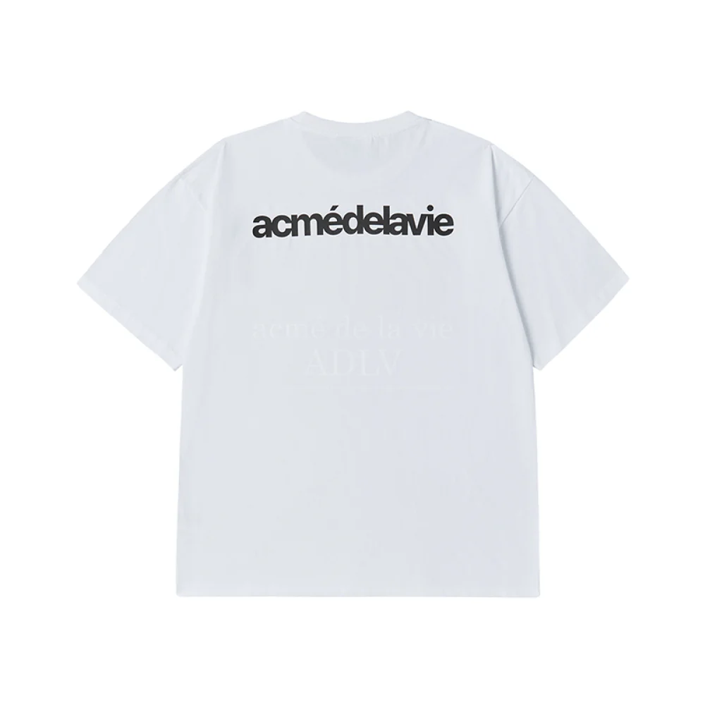 BOLD BOX LOGO SHORT SLEEVE T-SHIRT WHITE - Image 2