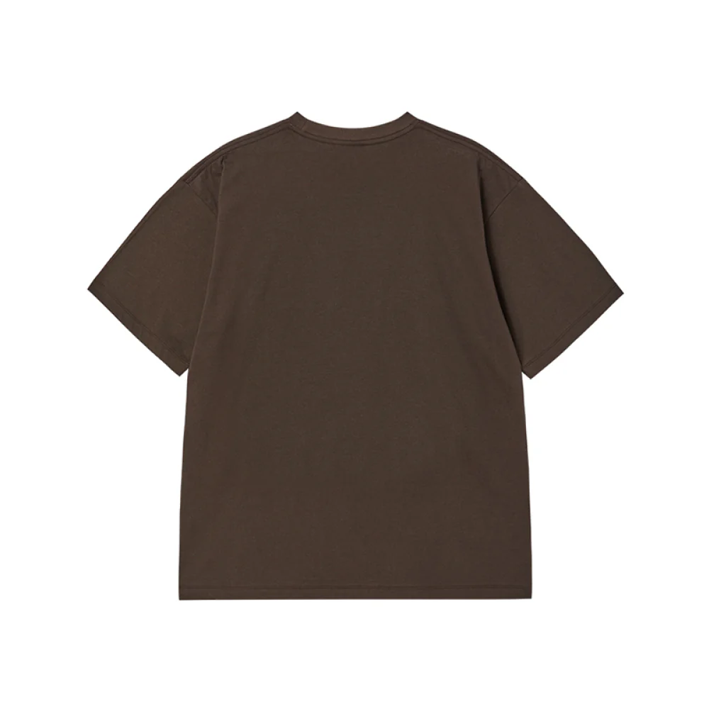 DRAWING BEAR SHORT SLEEVE T-SHIRT DARK BROWN - Image 2
