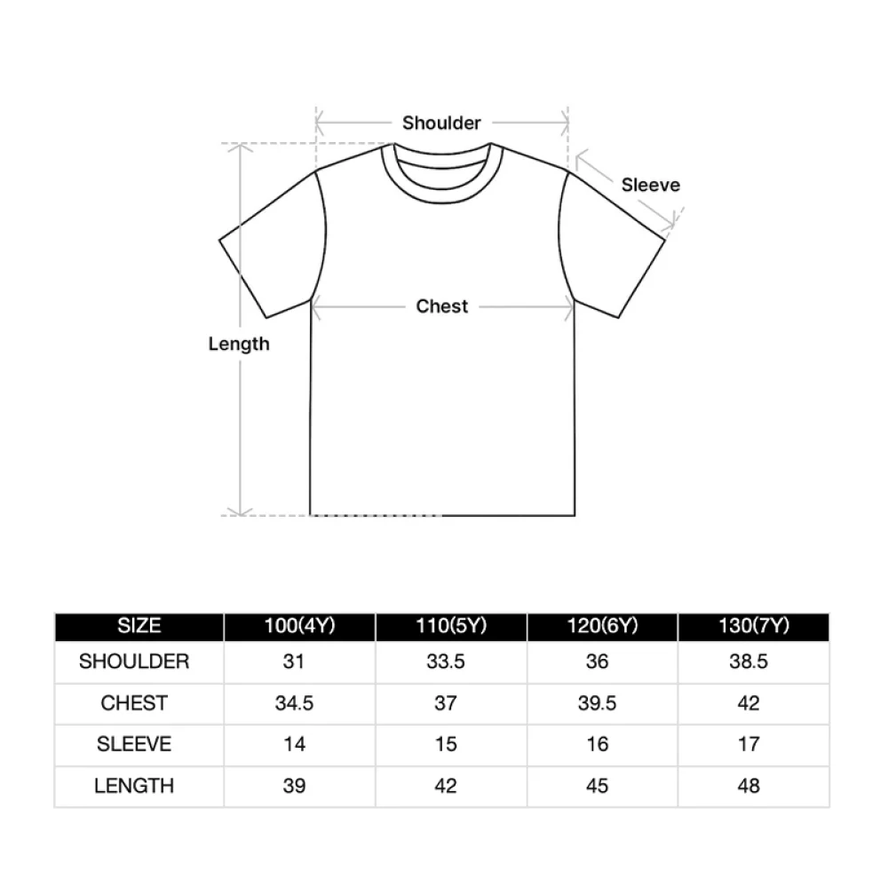 KIDS AC BEAR STATUE OF LIBERTY SHORT SLEEVE T-SHIRT WHITE - Image 5