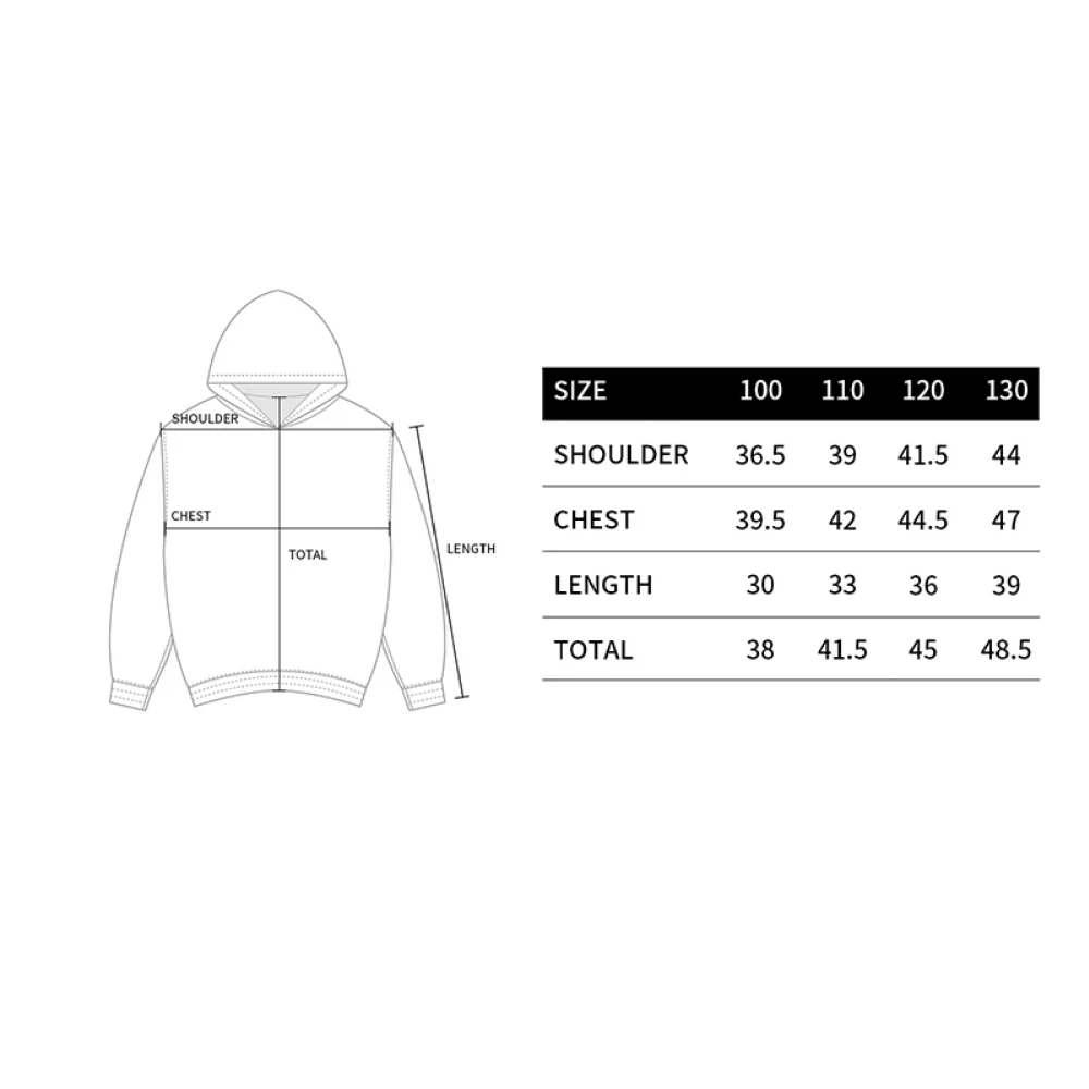 KIDS BASIC LOGO HOODIE LIGHT PURPLE - Image 3