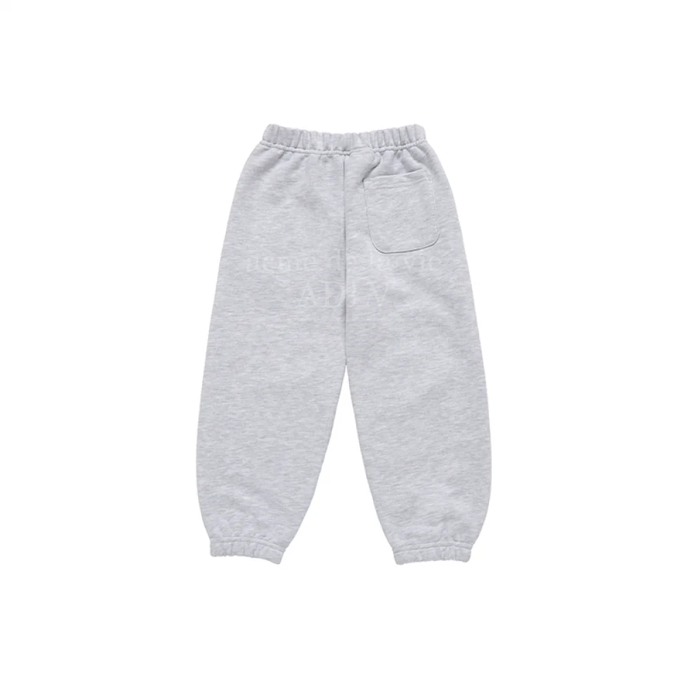 KIDS BASIC LOGO PANTS MELANGE - Image 2