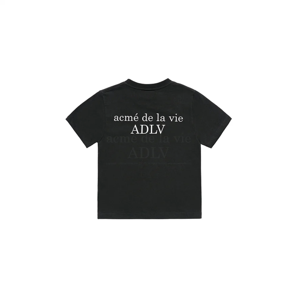 KIDS BASIC LOGO SHORT SLEEVE T-SHIRT BLACK - Image 2