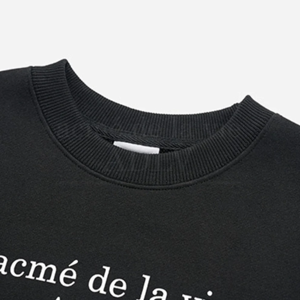 KIDS BASIC LOGO SWEATSHIRT BLACK - Image 5
