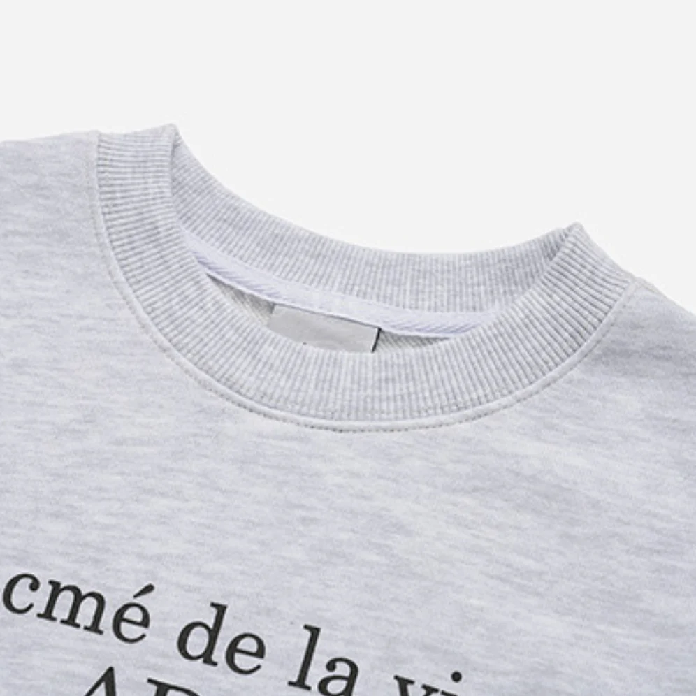 KIDS BASIC LOGO SWEATSHIRT MELANGE - Image 6