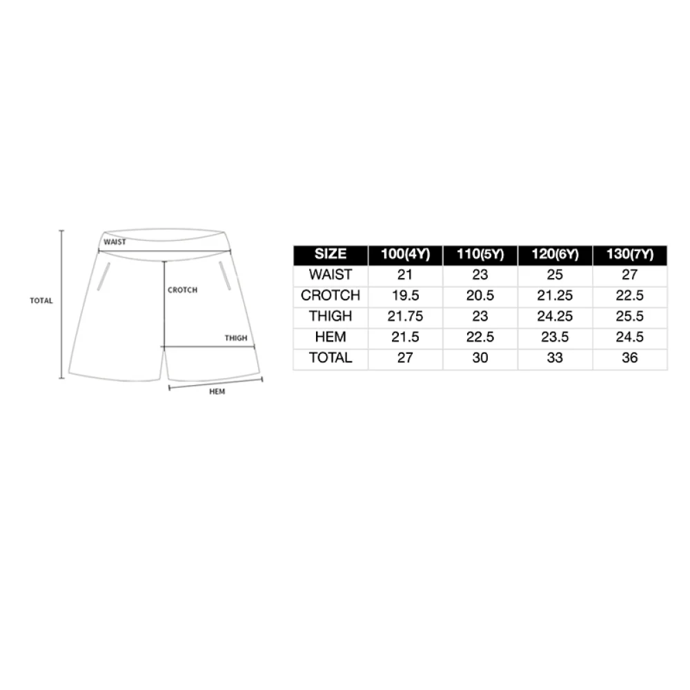 KIDS BLADE LOGO SHORT PANTS ESSENTIAL BEIGE - Image 5