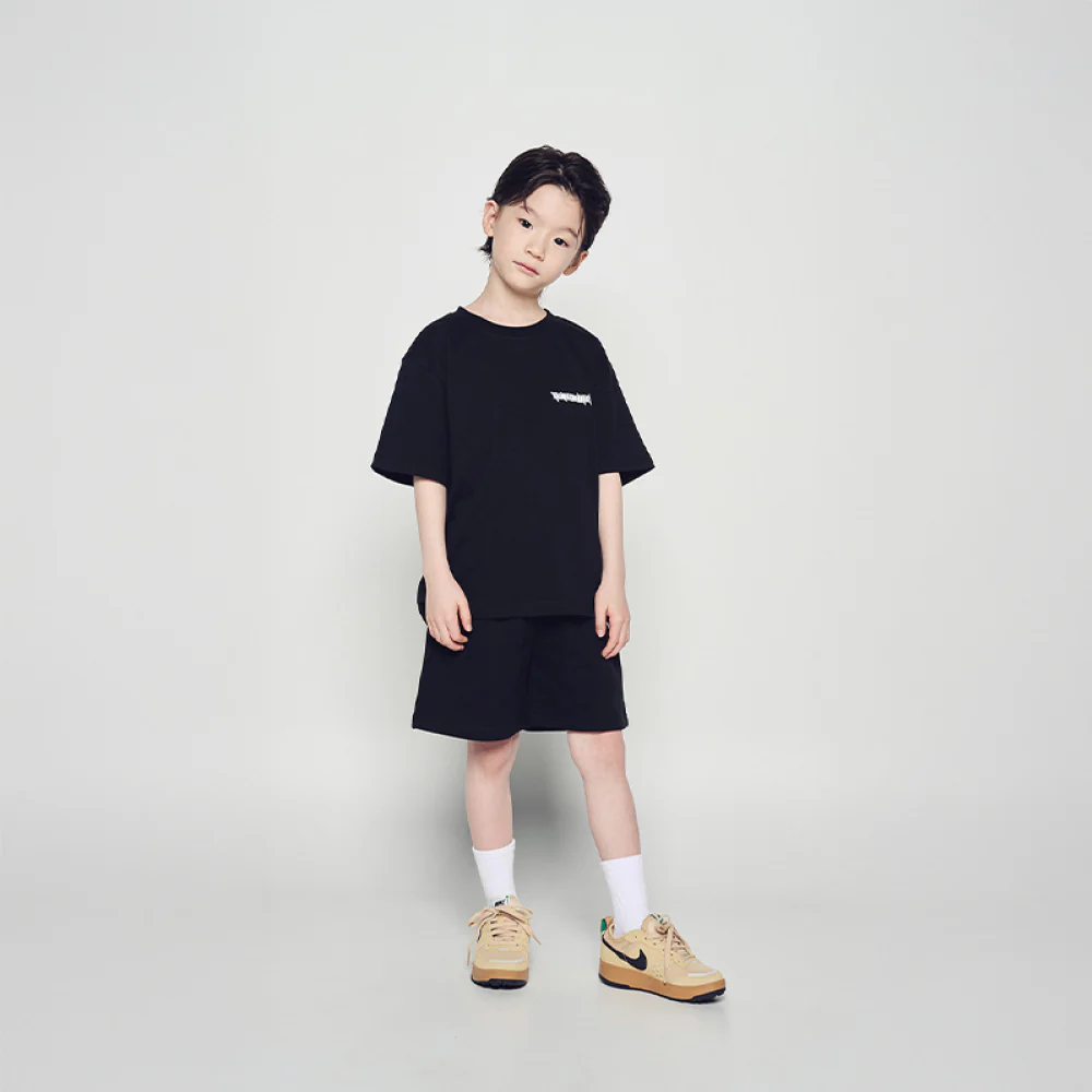 KIDS BLADE LOGO SHORT SLEEVE T-SHIRT BLACK - Image 3