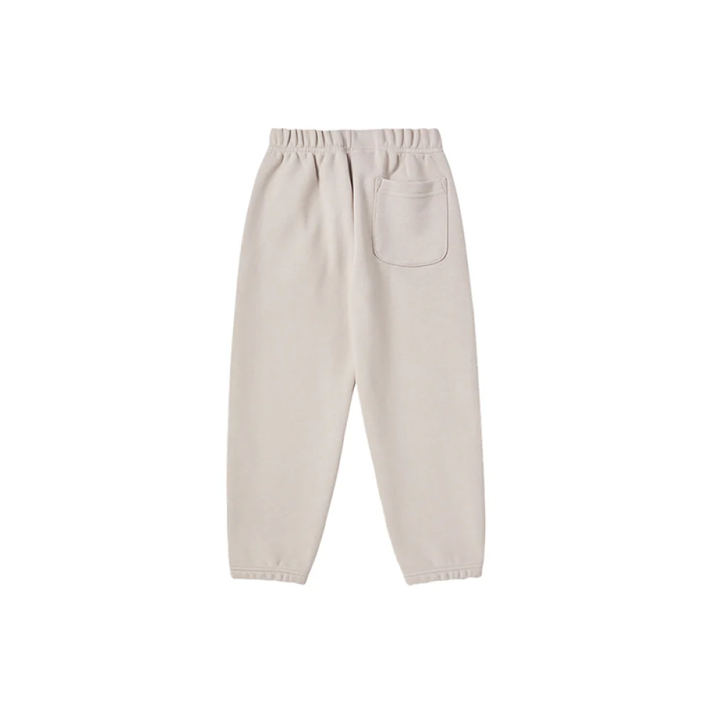 KIDS BOX BASIC LOGO JOGGER PANTS ESSENTIAL BEIGE - Image 2