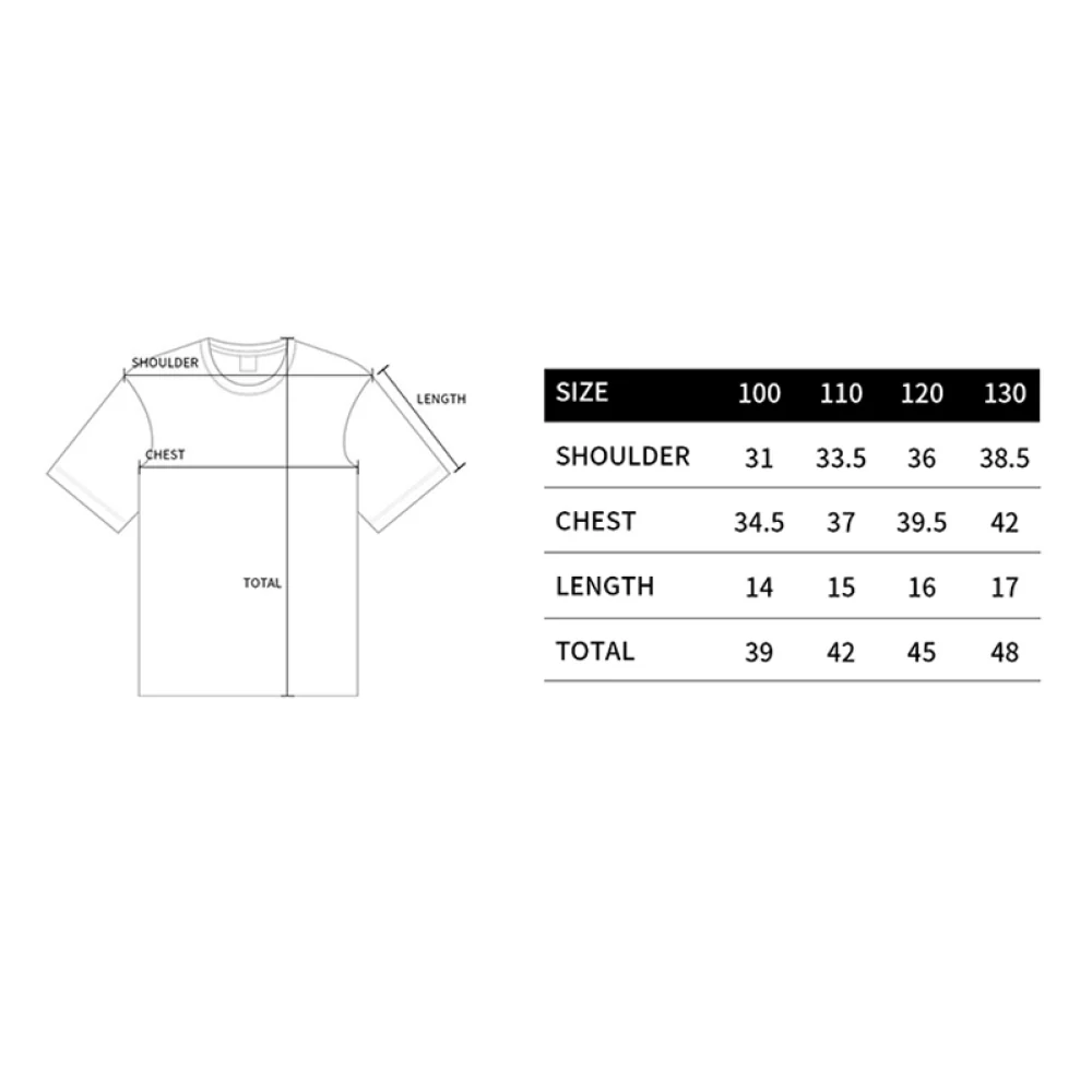 KIDS CARTOON CHINCHILLA SHORT SLEEVE T-SHIRT LIGHT GRAY - Image 5