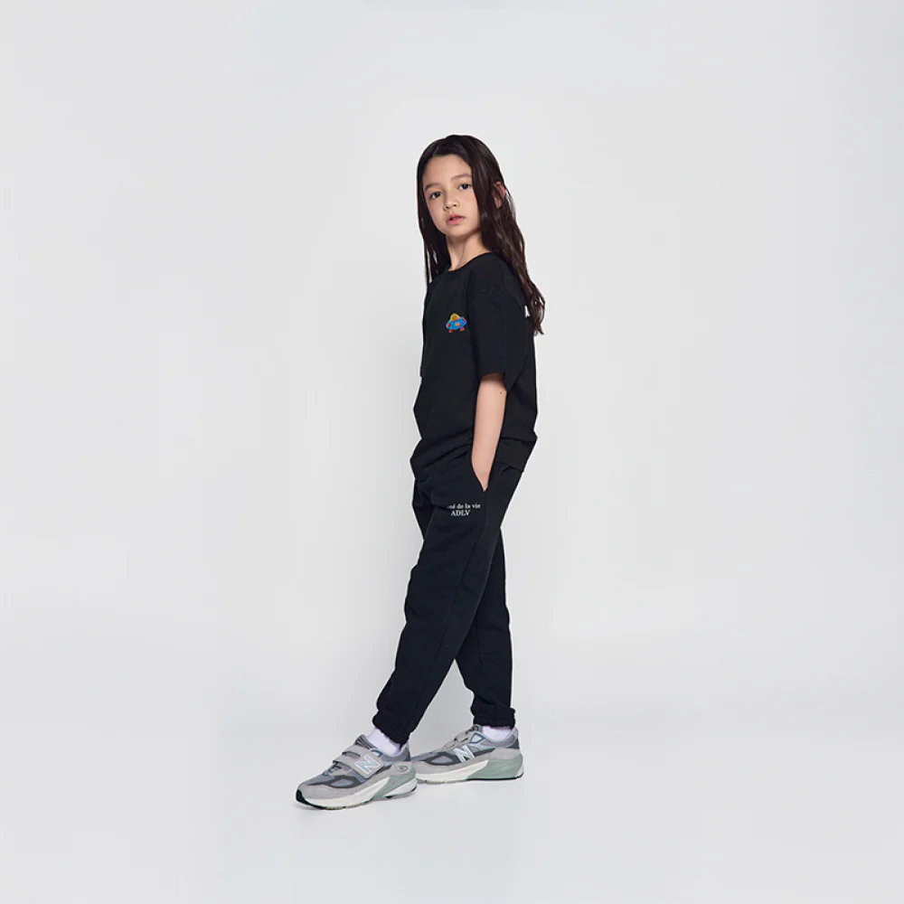 KIDS CLAY ALIEN SHORT SLEEVE T-SHIRT BLACK - Image 3