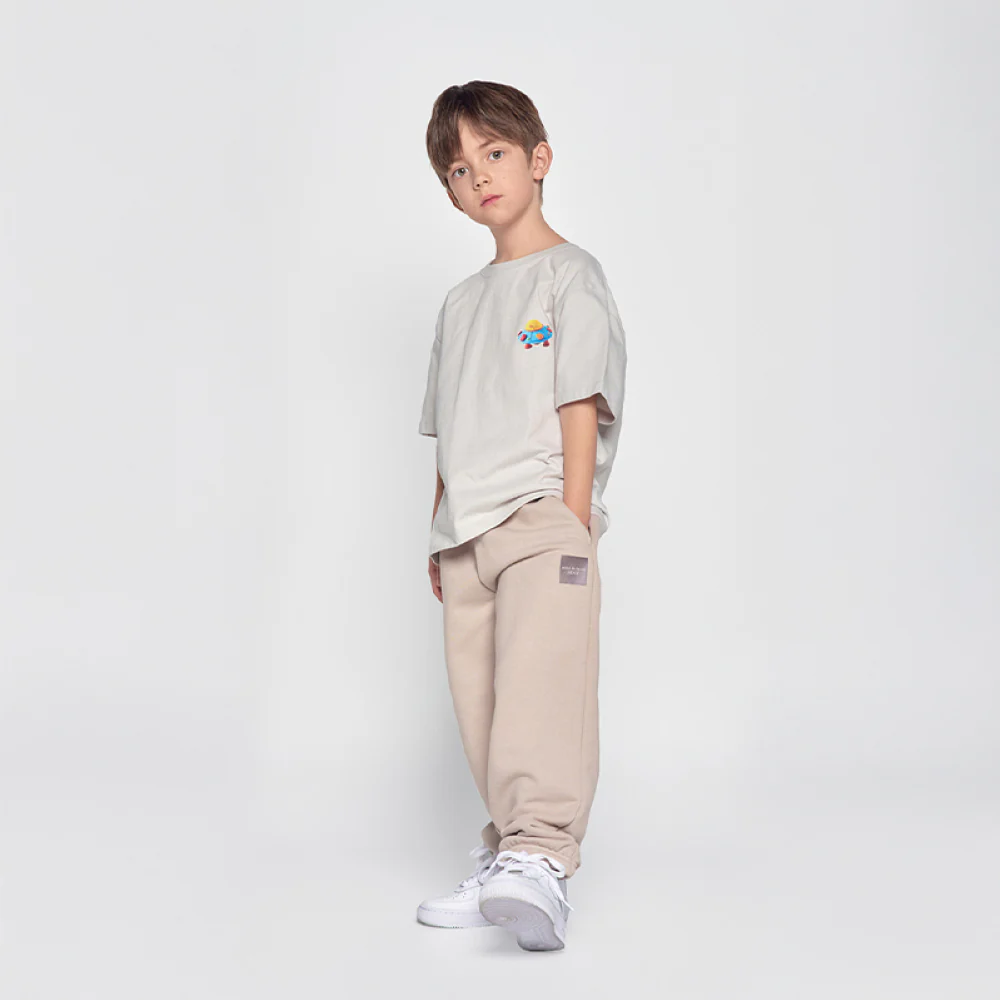 KIDS CLAY ALIEN SHORT SLEEVE T-SHIRT LIGHT GRAY - Image 3