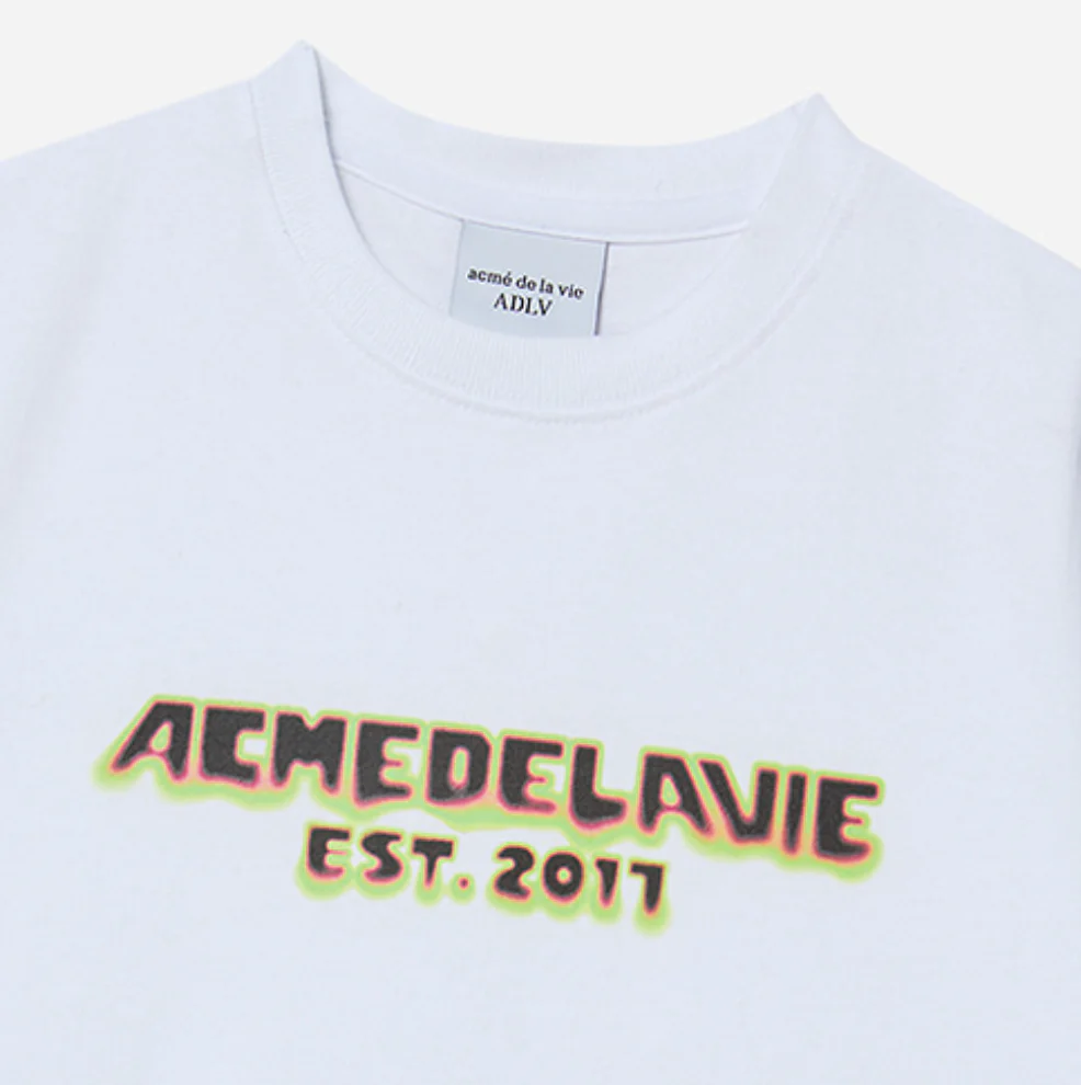 KIDS FLAME LOGO SHORT SLEEVE T-SHIRT WHITE - Image 5