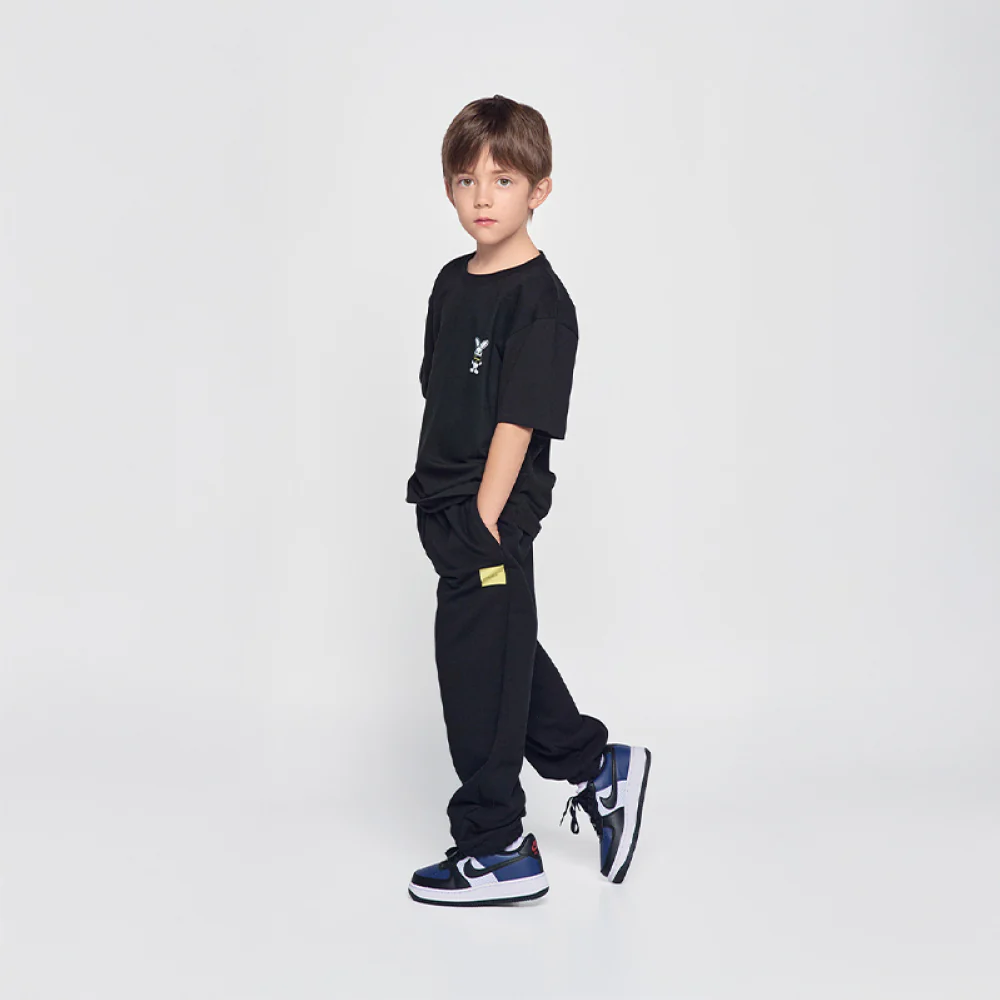 KIDS MUGSHOT ALIEN SHORT SLEEVE T-SHIRT BLACK - Image 3