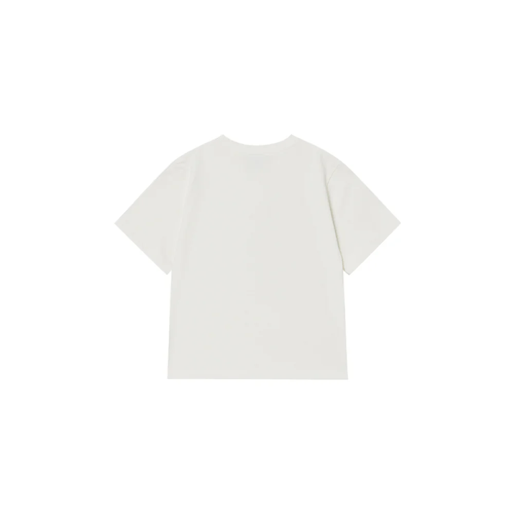 KIDS SOLO RABBIT ALIEN SHORT SLEEVE T-SHIRT CREAM - Image 2