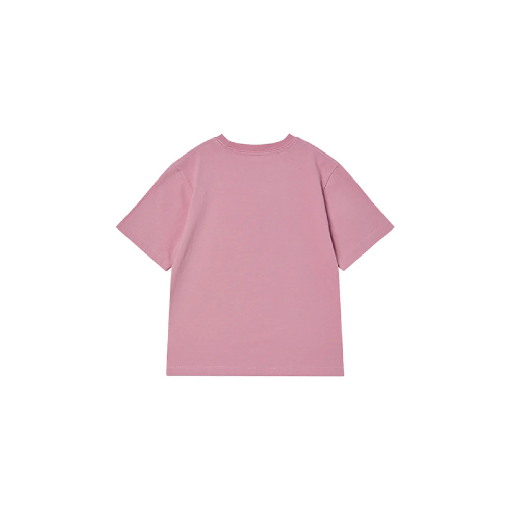 KIDS SOLO RABBIT ALIEN SHORT SLEEVE T-SHIRT LIGHT PINK - Image 2