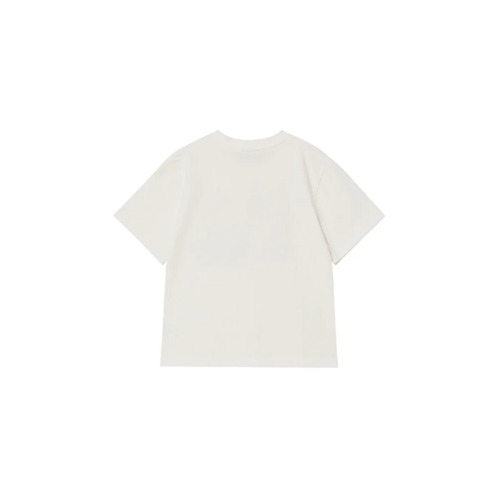 KIDS STAR RABBIT SHORT SLEEVE T-SHIRT CREAM - Image 2