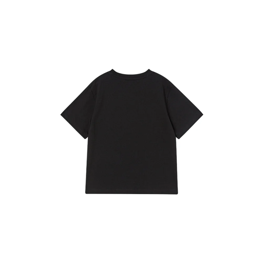 KIDS UNIVERSE DRAWING SHORT SLEEVE T-SHIRT BLACK - Image 2