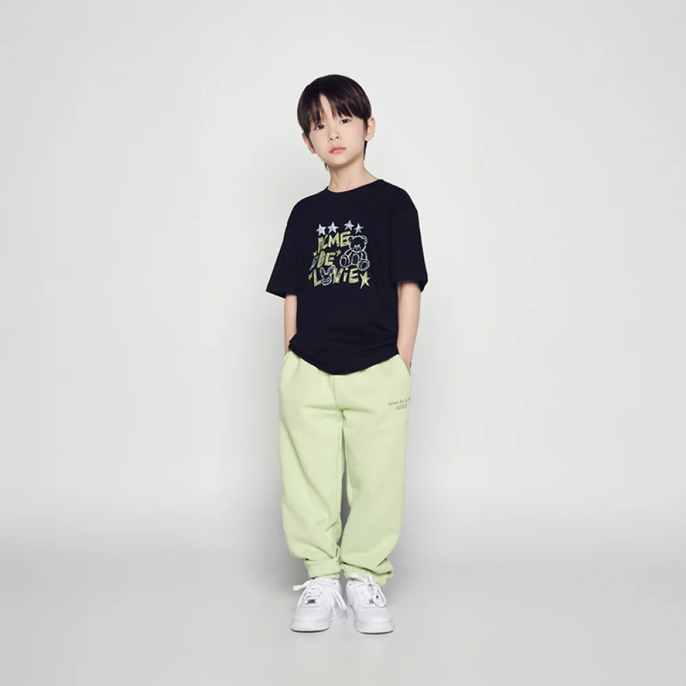 KIDS UNIVERSE DRAWING SHORT SLEEVE T-SHIRT BLACK - Image 3