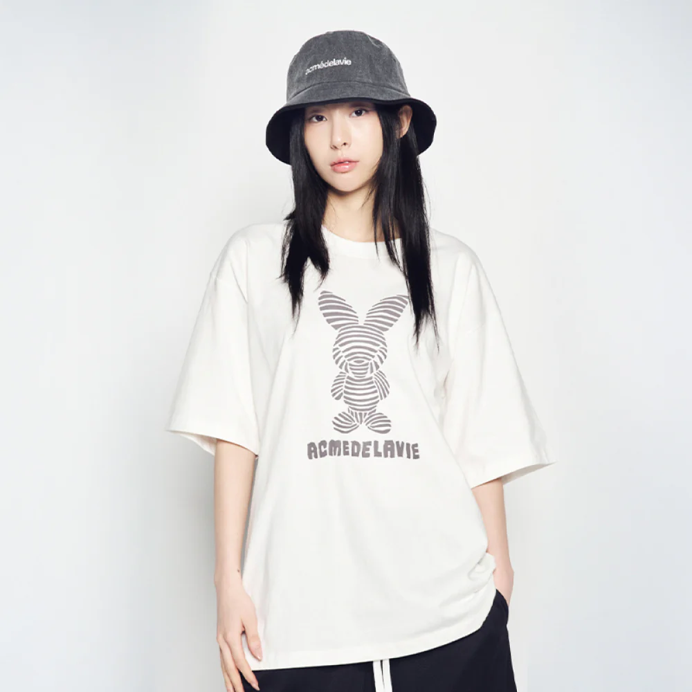 LINE POINT BUCKET HAT CHARCOAL - Image 3