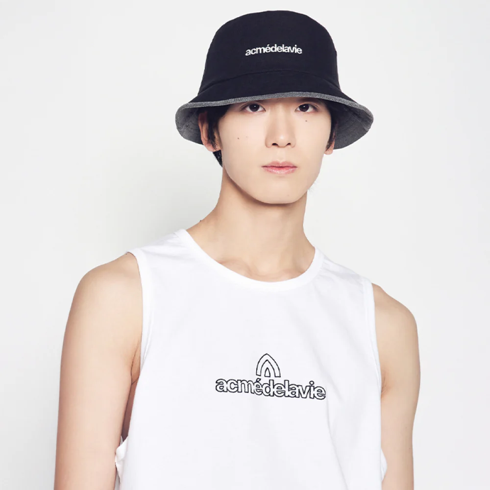 LINE POINT BUCKET HAT CHARCOAL - Image 5