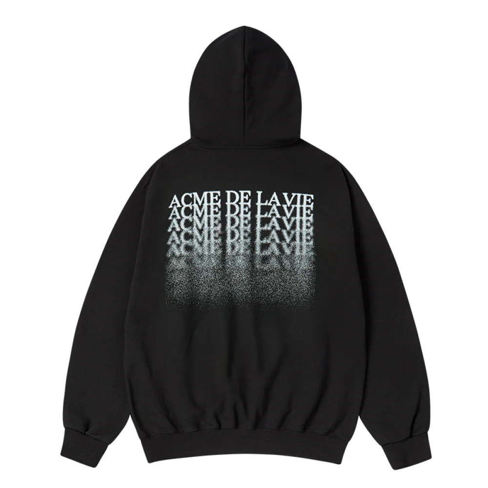 NOISE MOTION LOGO HOODIE BLACK - Image 2