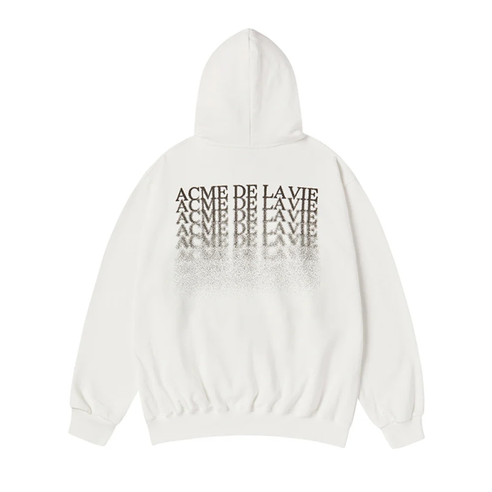 NOISE MOTION LOGO HOODIE CREAM - Image 2