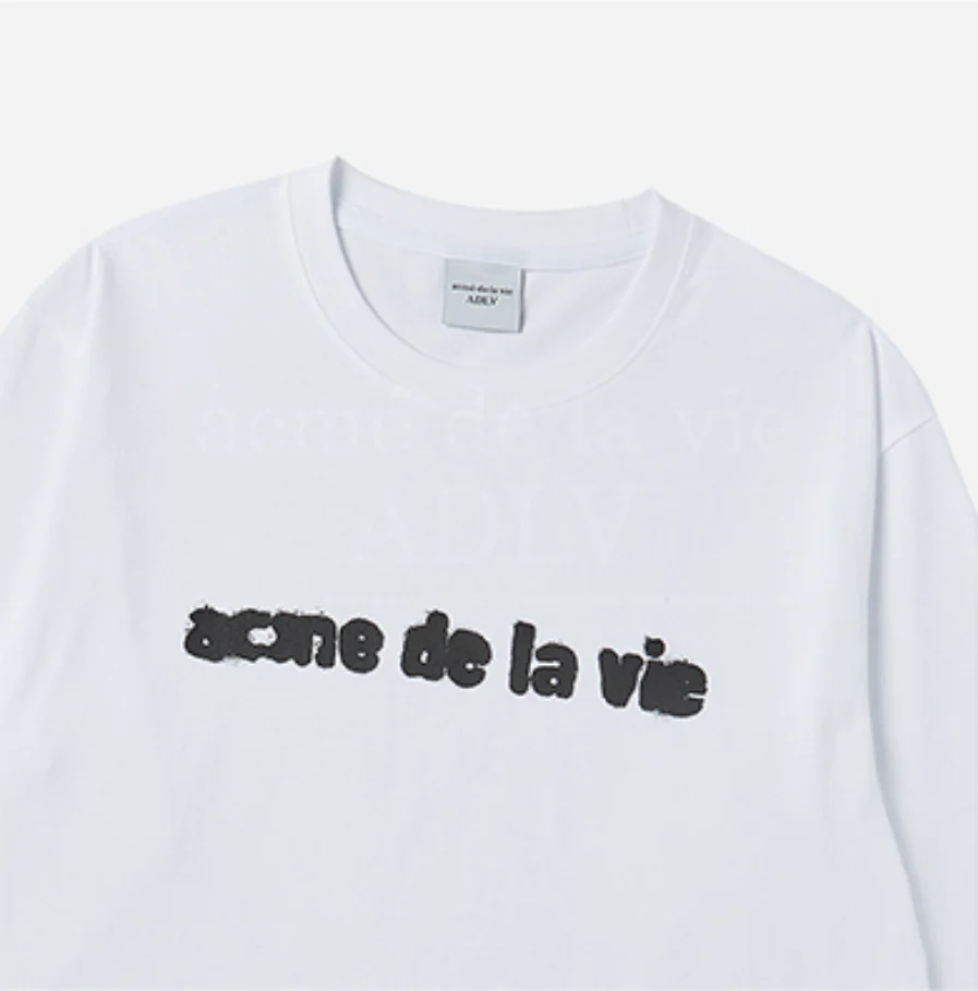 OVERLAY LOGO LONG SLEEVE WHITE - Image 3