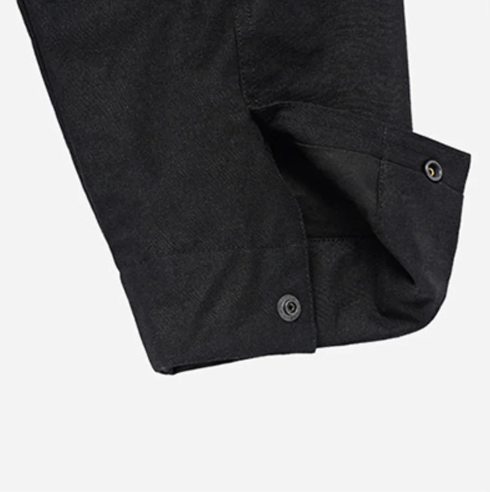 OVERSIZE FOUR POCKET WORK JACKET BLACK - Image 7