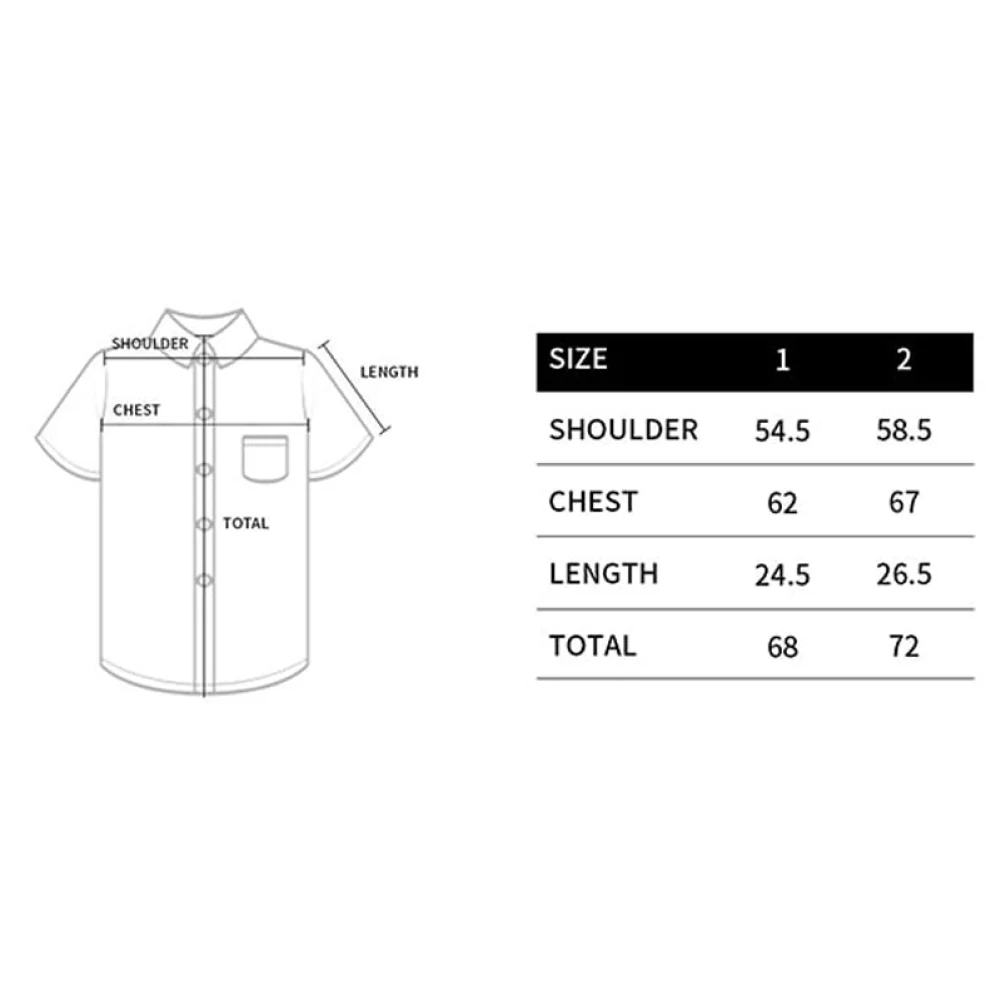 OVERSIZE WASHING DENIM SHORT SLEEVE SHIRTS BLUE - Image 5