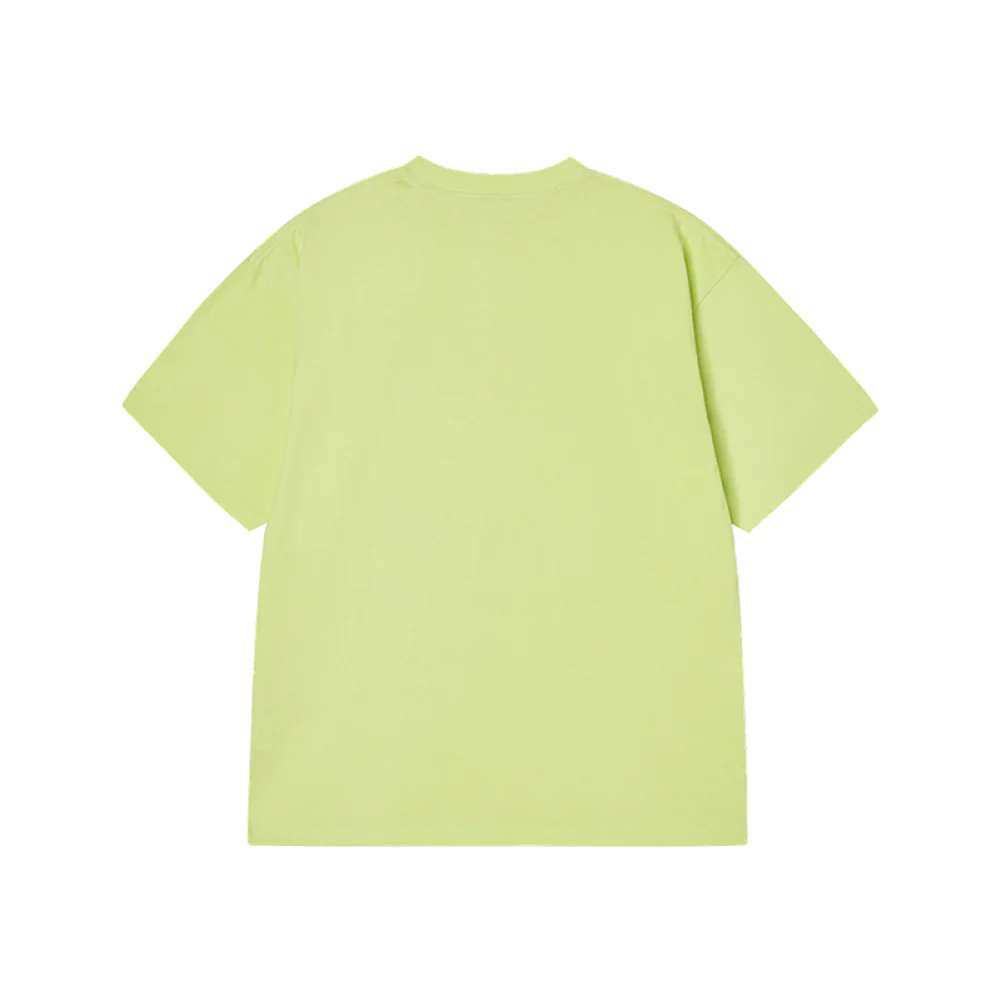 REAL ALIEN FUZZY RABBIT SHORT SLEEVE T-SHIRT LIME - Image 2