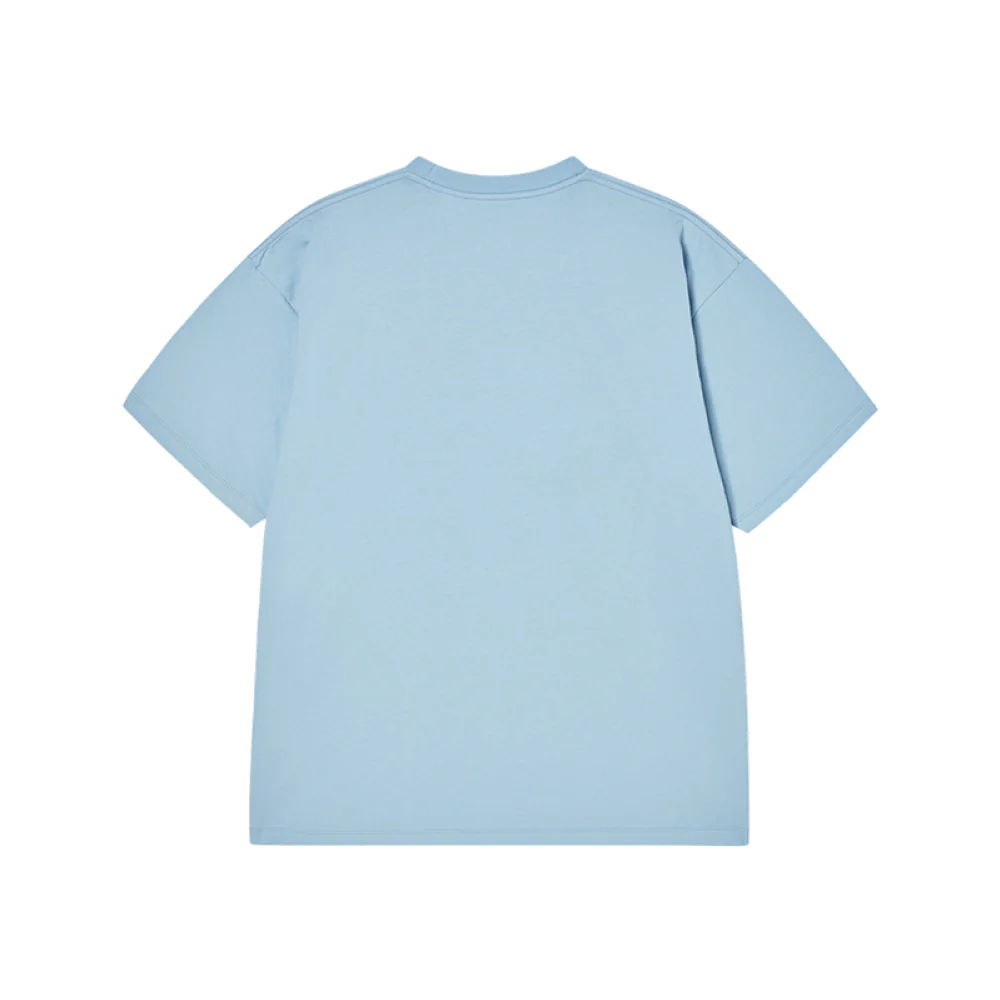REAL ALIEN FUZZY RABBIT SHORT SLEEVE T-SHIRT SKYBLUE - Image 2