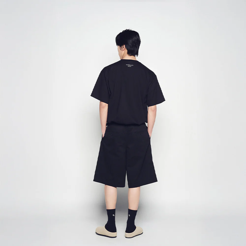 STAND AC BEAR SHORT SLEEVE T-SHIRT BLACK - Image 4
