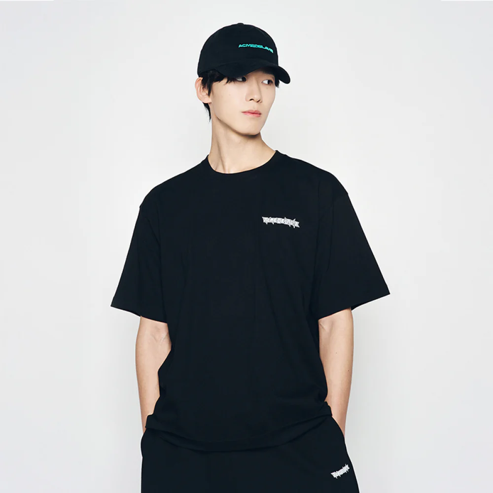 TUFT EMBROIDERY LOGO BALLCAP BLACK - Image 4