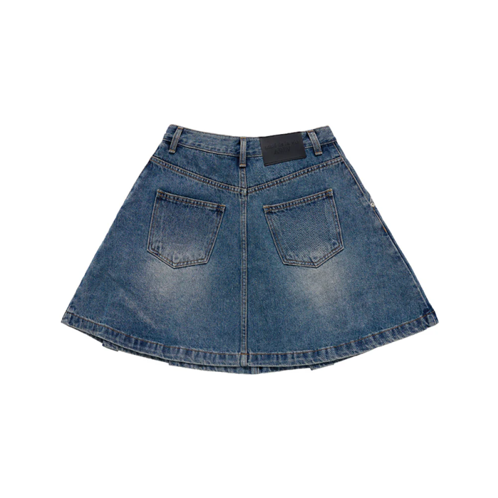 WOMAN DENIM DENNIS SKIRT BLUE - Image 2