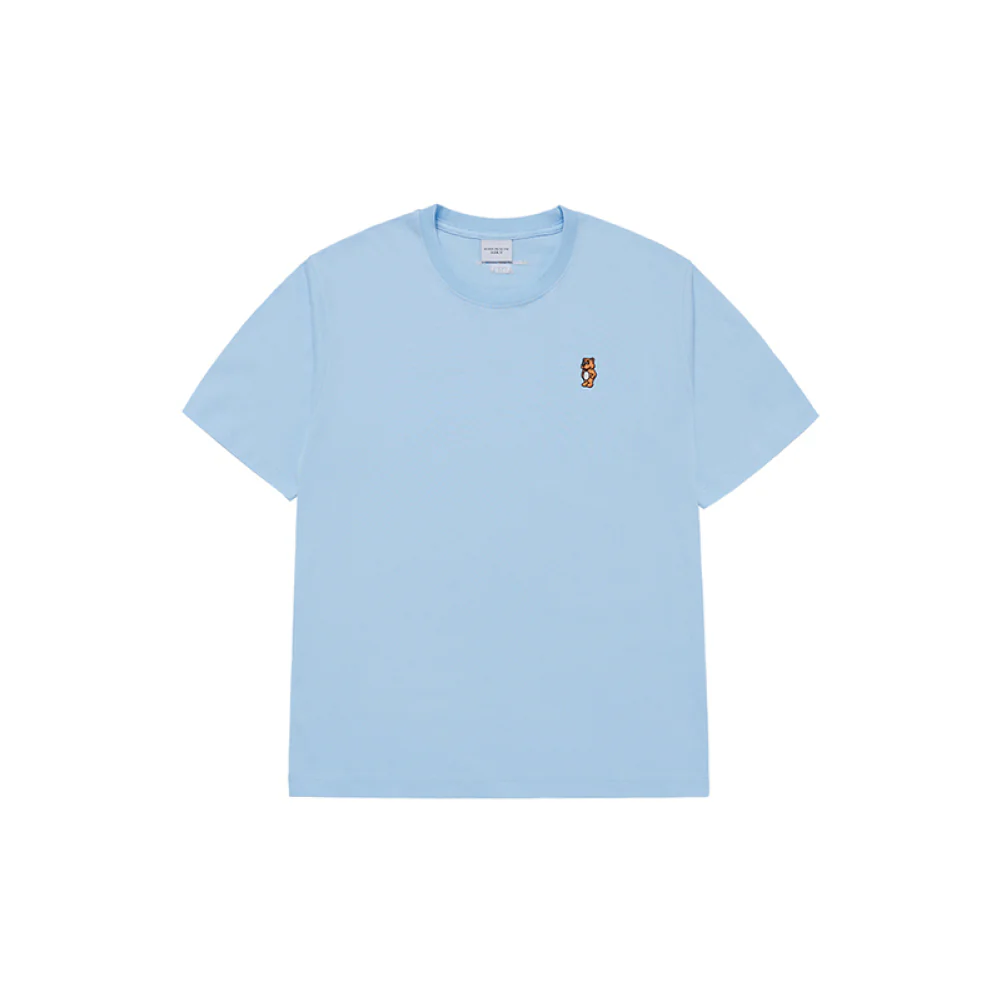 WOMAN STAND AC BEAR SHORT SLEEVE T-SHIRT SKY BLUE